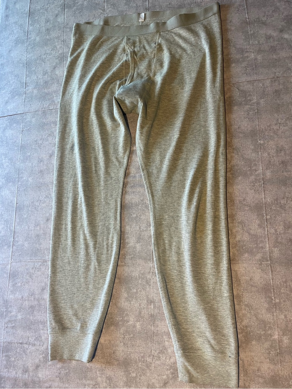 croft & barrow Olive Green Men's Thermal Leggings